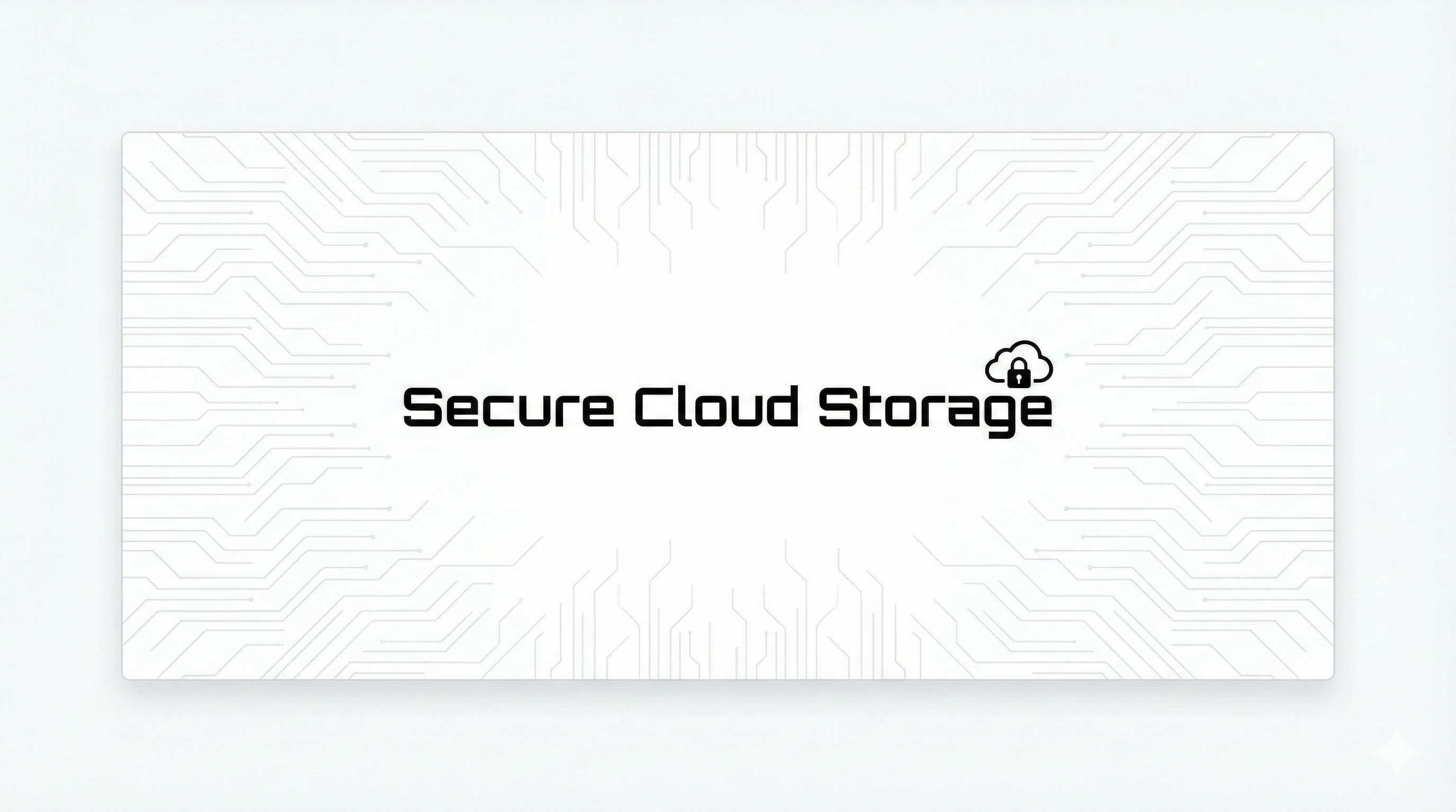 Secure Cloud Storage preview